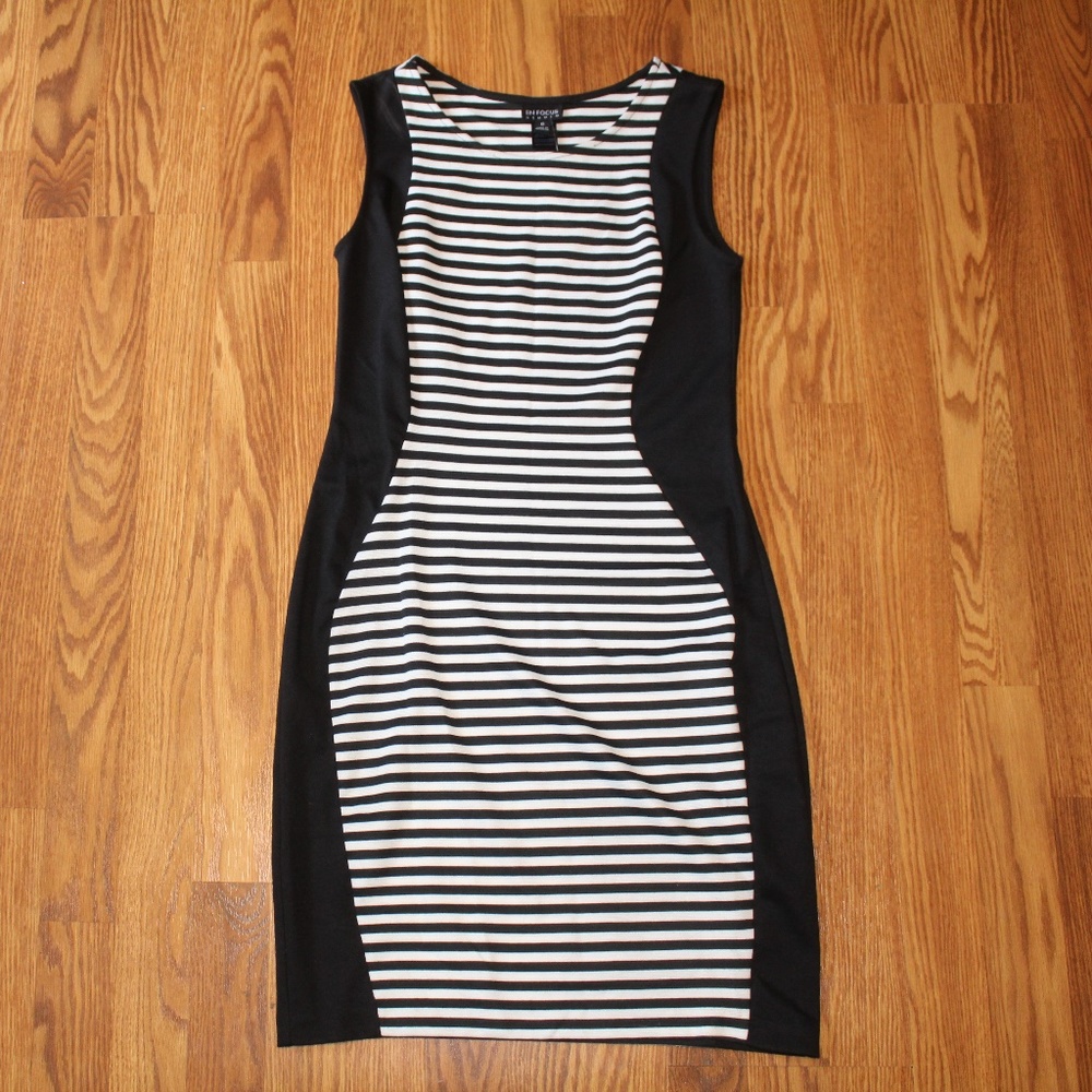 Black/White Enfocus Studio Dress